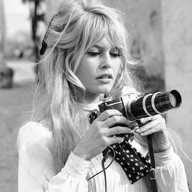 Bardot During 'Viva Maria' Shoot by Ralph Crane