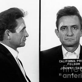 Johnny Cash Mugshot by Jon Neidert