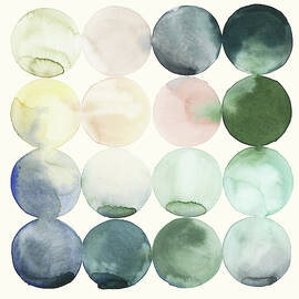 Pastel Hoops Ii by Grace Popp