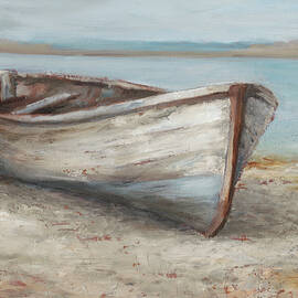Whitewashed Boat I by Ethan Harper