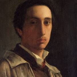 Self-portrait by Edgar Degas