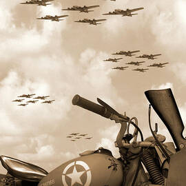 1942 Indian 841 - B-17 Flying Fortress' by Mike McGlothlen