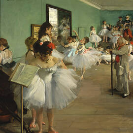 The Dance Class by Edgar Degas