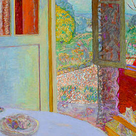A Dining Room in the Country by Pierre Bonnard