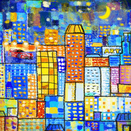 abstract city by Setsiri Silapasuwanchai