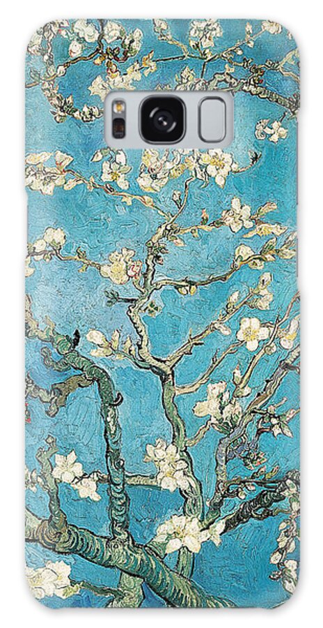Blossoming Almond Branches Galaxy Case