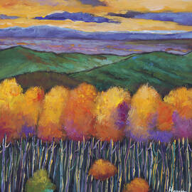 Aspen Nightfall by JOHNATHAN HARRIS