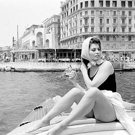 Award winning actress Sophia Loren. by Alfred Eisenstaedt