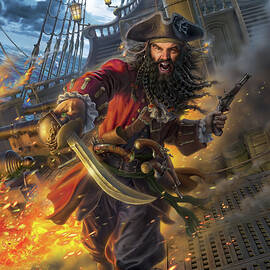 Blackbeard by Mark Fredrickson