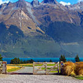 Blanket Bay and Mt Bonpland by Bill  Robinson
