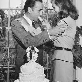 Bogart and Bacall by Ed Clark