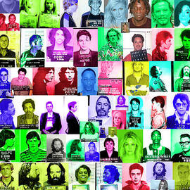 Celebrity Mugshots by Jon Neidert