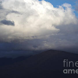 Clouds Over Mountain Peak