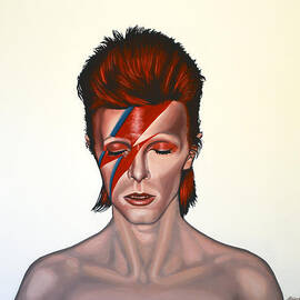 David Bowie Aladdin Sane by Paul Meijering
