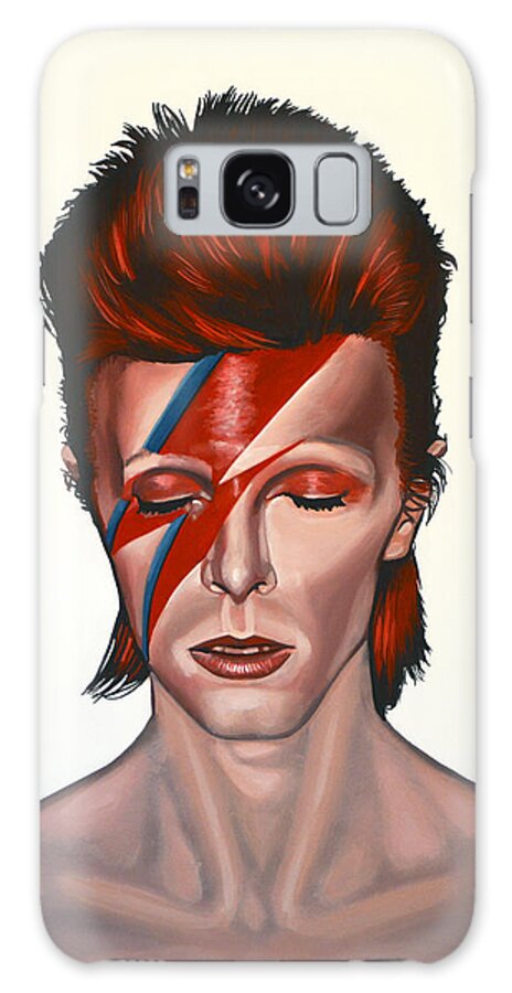 Red Haired Iconic Portrait Galaxy Case