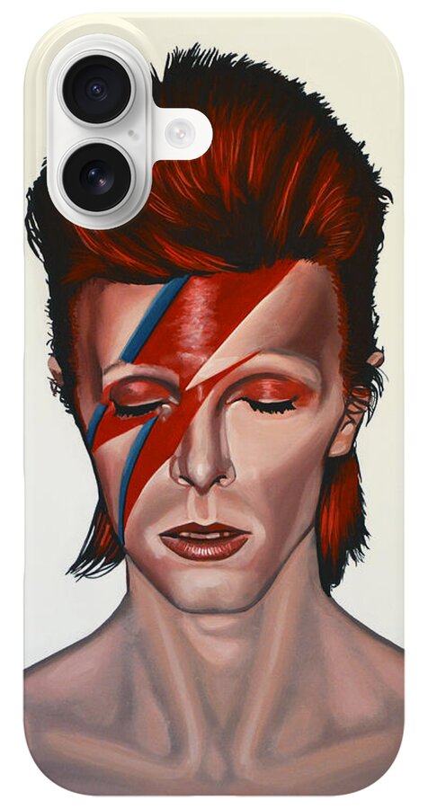 Red Haired Iconic Portrait iPhone Case