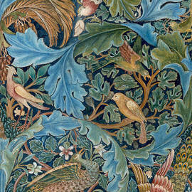 Design for tapestry by William Morris