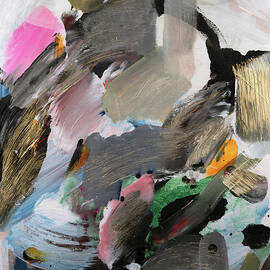 Embellished City Abstract I by Jodi Fuchs