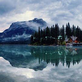 Emerald Lake Panorama by Matthew Train