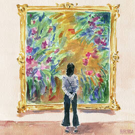 Escaping into Monet's Garden by Beverly Brown