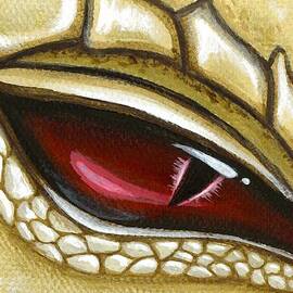 Eye Of Gold Dust by Elaina  Wagner
