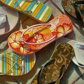 Flip Flops by Mia Tavonatti