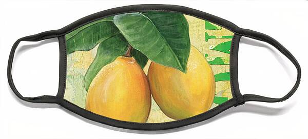Vibrant Lemon Pair Face Mask