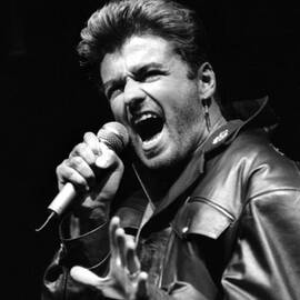 Geroge Michael At Madison Square Garden by New York Daily News Archive