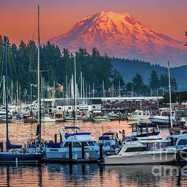 Gig Harbor Dusk by Inge Johnsson