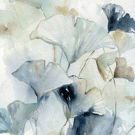 gingko leaves 1 by Carol Robinson