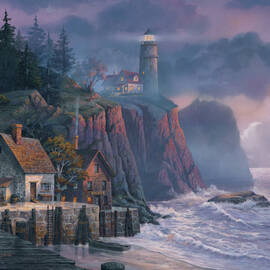 Harbor Light Hideaway by Michael Humphries