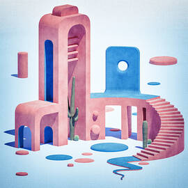 In the desert by Bespoke Cube