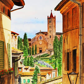 Italy Siena by Irina Sztukowski
