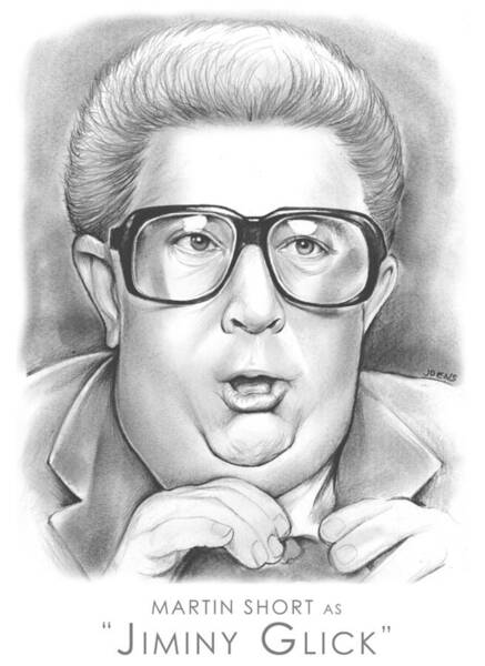 Martin Short as Jiminy Glick Wall Art