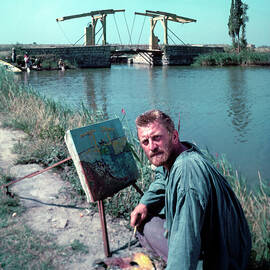 Kirk Douglas In 'Lust For Life' by Frank Scherschel