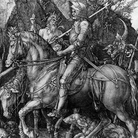 Knight, Death and the Devil, 1513 engraving by Albrecht Durer by Albrecht Durer