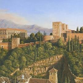 La Alhambra Granada Spain by Richard Harpum