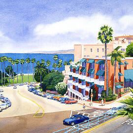 La Valencia and Prospect Park Inn LJ by Mary Helmreich