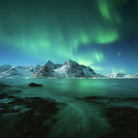 Lights Above Lofoten by Tor-Ivar Naess