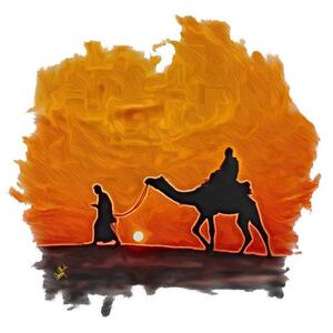 Sahara Camel Ride Art Competition