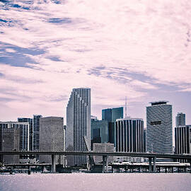Miami Skyline 1 by Michael Guirguis