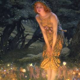 Midsummer Eve by Edward Robert Hughes