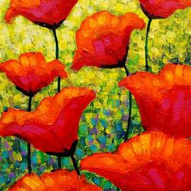 Mischa's Poppies by John  Nolan
