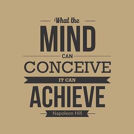 Napoleon Hill Typography Art Quotes poster by Lab No 4 - The Quotography Department