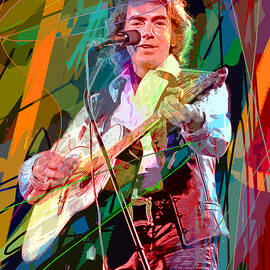 Neil Diamond Hot August Night by David Lloyd Glover