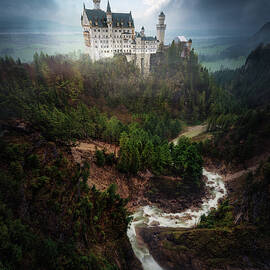 Neuschwanstein. by Juan Pablo De