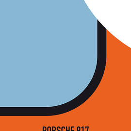 No016 My LE MANS minimal movie car poster by Chungkong Art