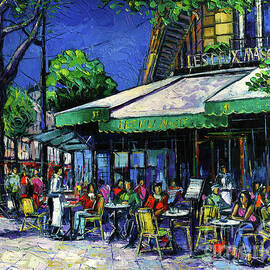 PARISIAN CAFE by Mona Edulesco