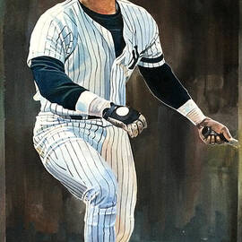 Reggie Jackson New York Yankees by Michael Pattison