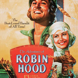 ''Robin Hood'' 1938 by Retro Movie Posters